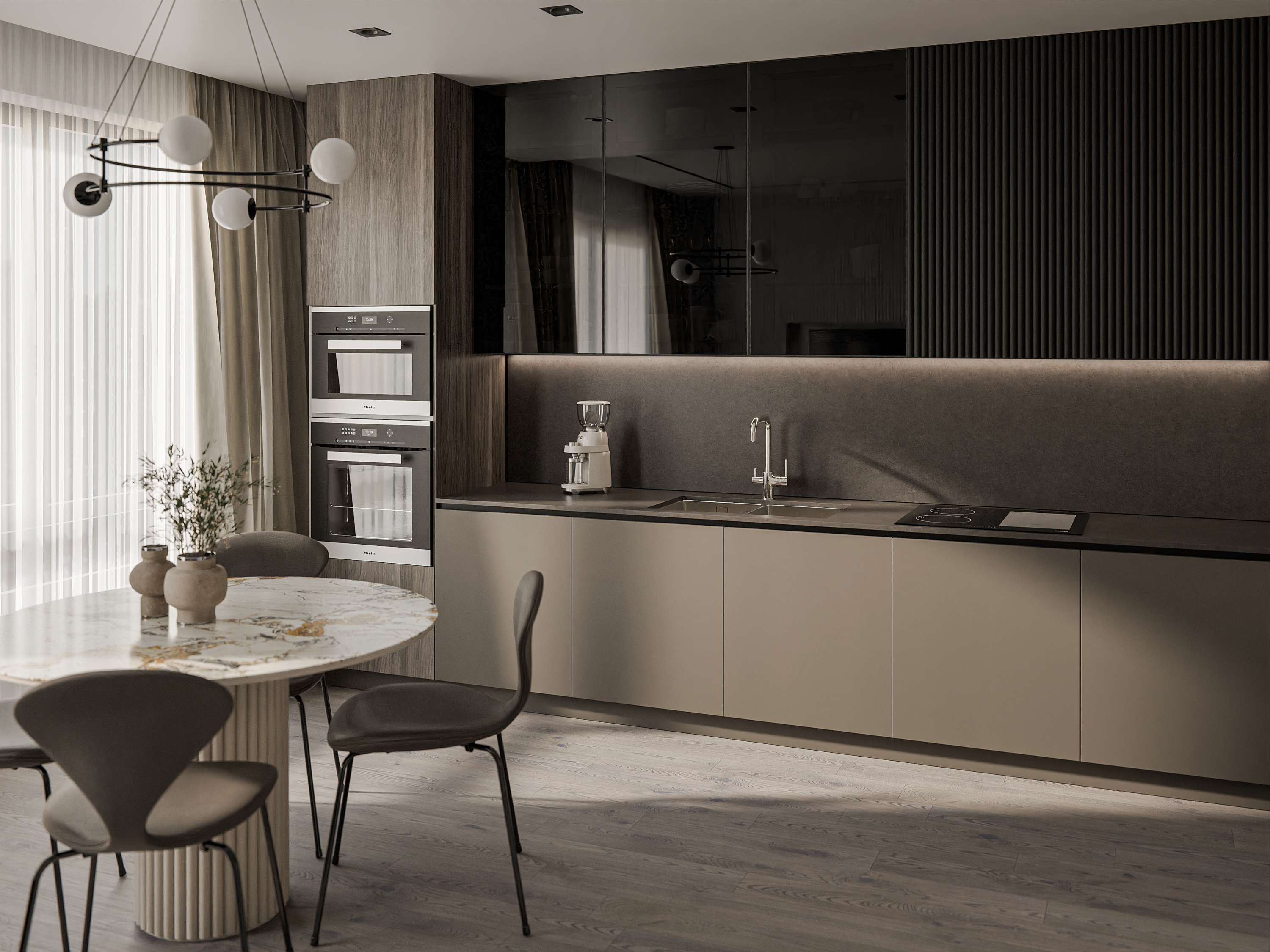 картинка Мойка для кухни Rivelato Rinox 7444 U2  картинка Мойка для кухни Rivelato Rinox 7444 U2