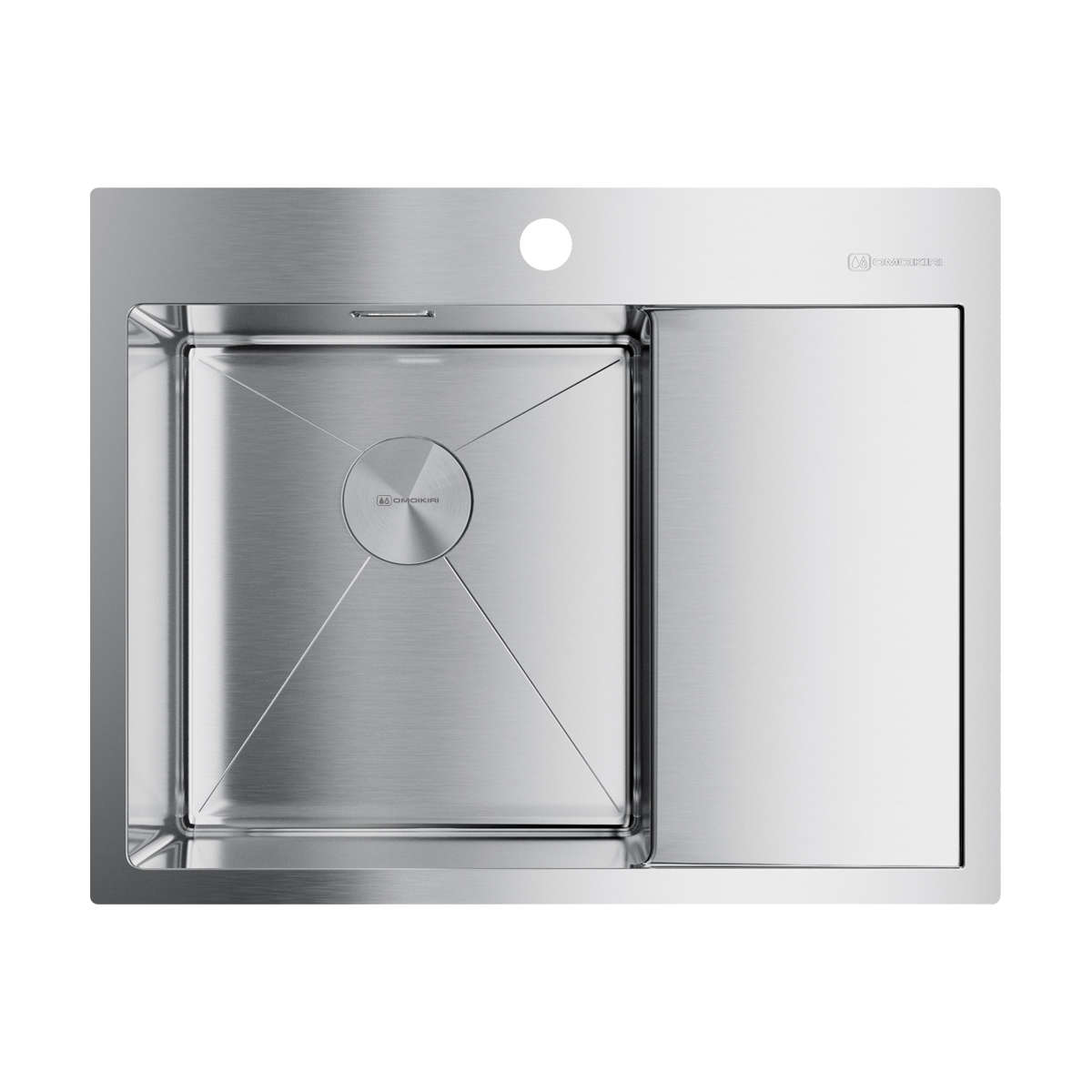 картинка Мойка Omoikiri Akisame-65-IN-L  картинка Мойка Omoikiri Akisame-65-IN-L
