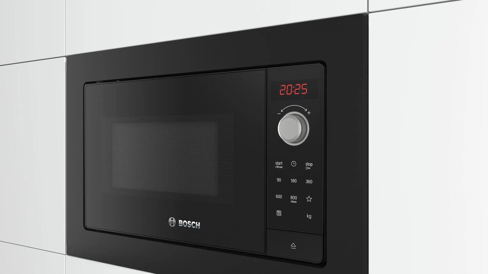 картинка Микроволновая печь встраиваемая Bosch BFL623MB3  картинка Микроволновая печь встраиваемая Bosch BFL623MB3