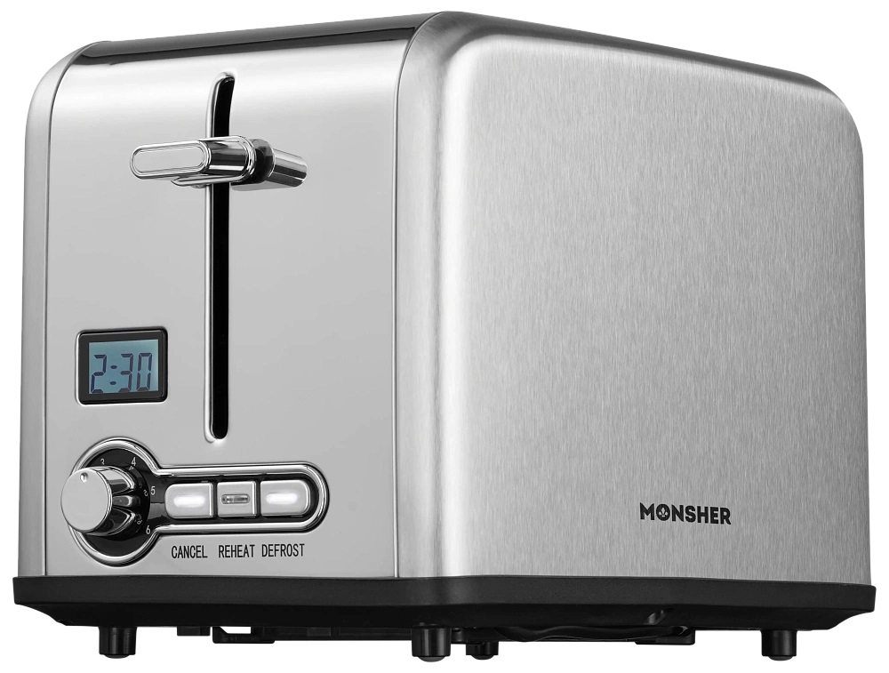 картинка Тостер Monsher MT 500 ACIER  картинка Тостер Monsher MT 500 ACIER