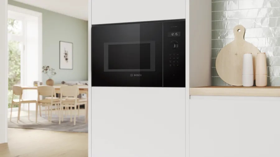 картинка Микроволновая печь встраиваемая Bosch BEL454MB1F  картинка Микроволновая печь встраиваемая Bosch BEL454MB1F