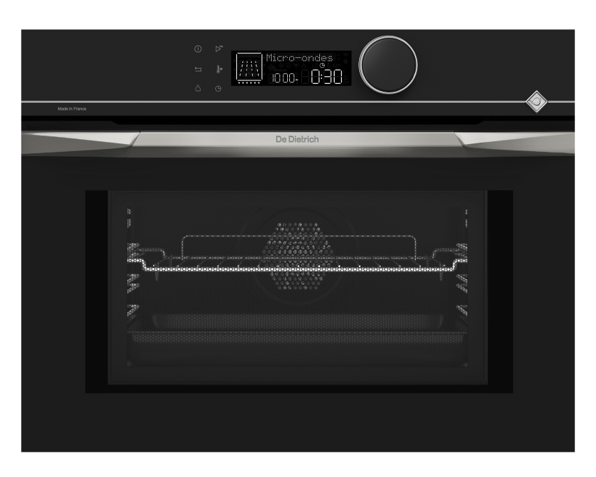 картинка Микроволновая печь De Dietrich DKC4536X Stellar Steel 