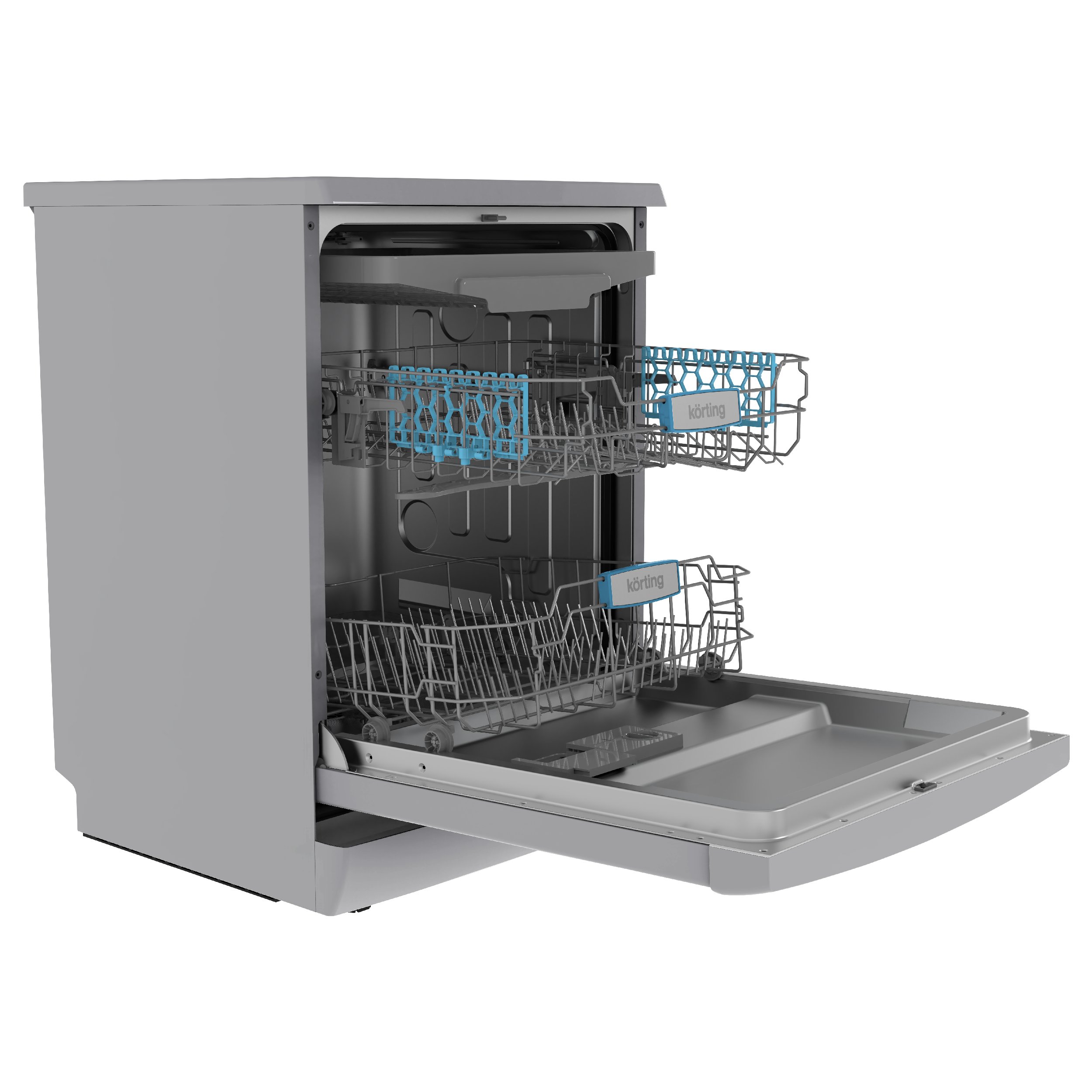 картинка Посудомоечная машина Korting KDF 60678 S  картинка Посудомоечная машина Korting KDF 60678 S