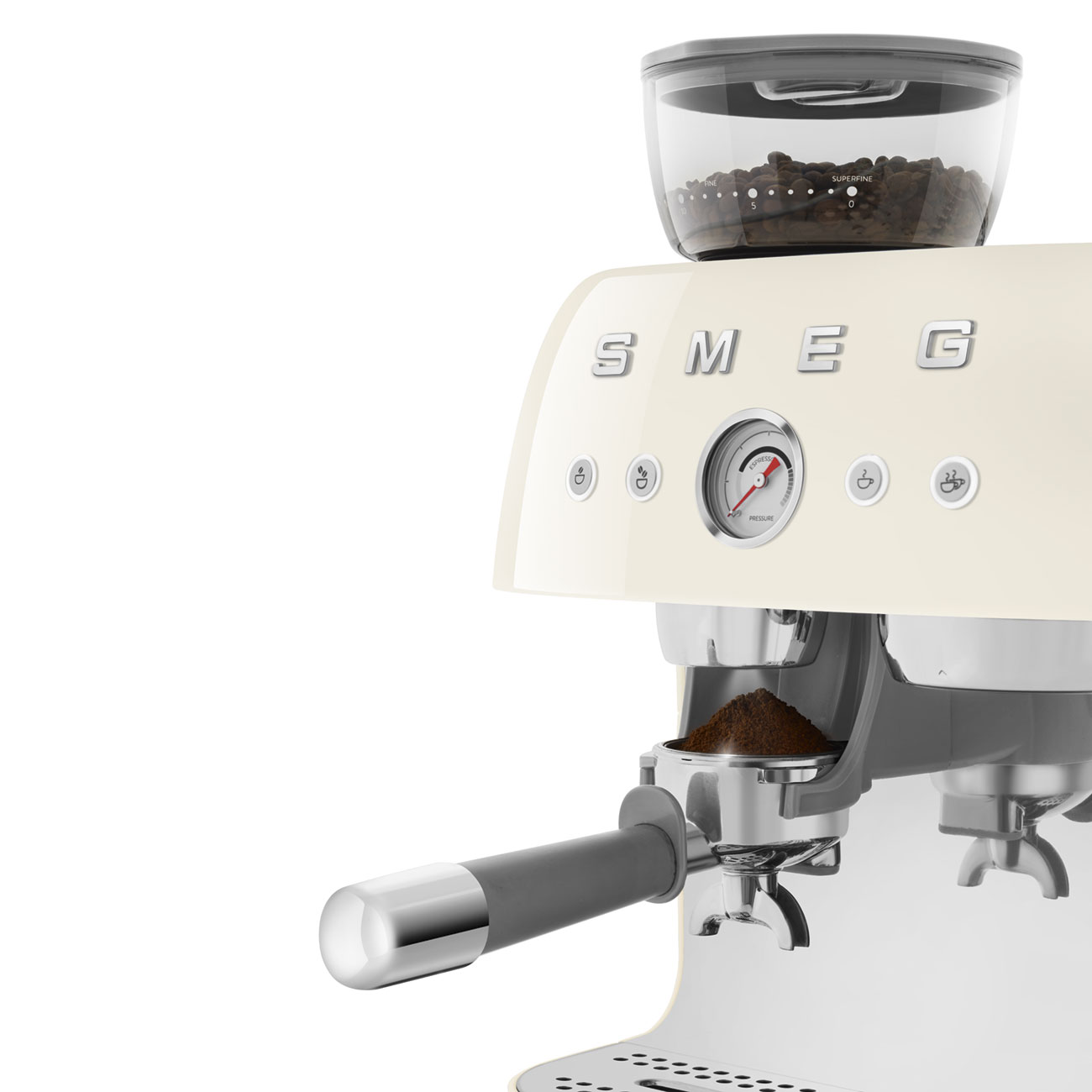 картинка Кофеварка Smeg EGF03CREU  картинка Кофеварка Smeg EGF03CREU