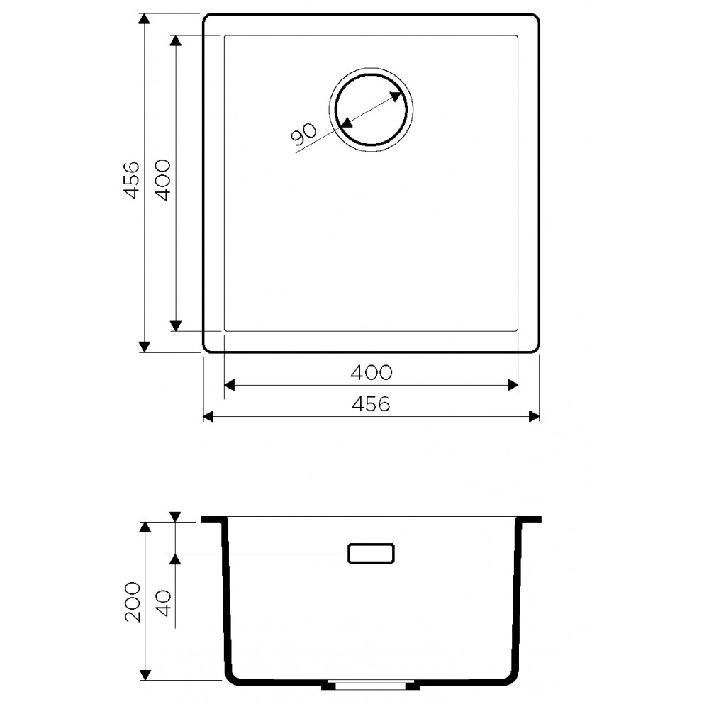 картинка Мойка для кухни Omoikiri YAMAKAWA-45-U/I 