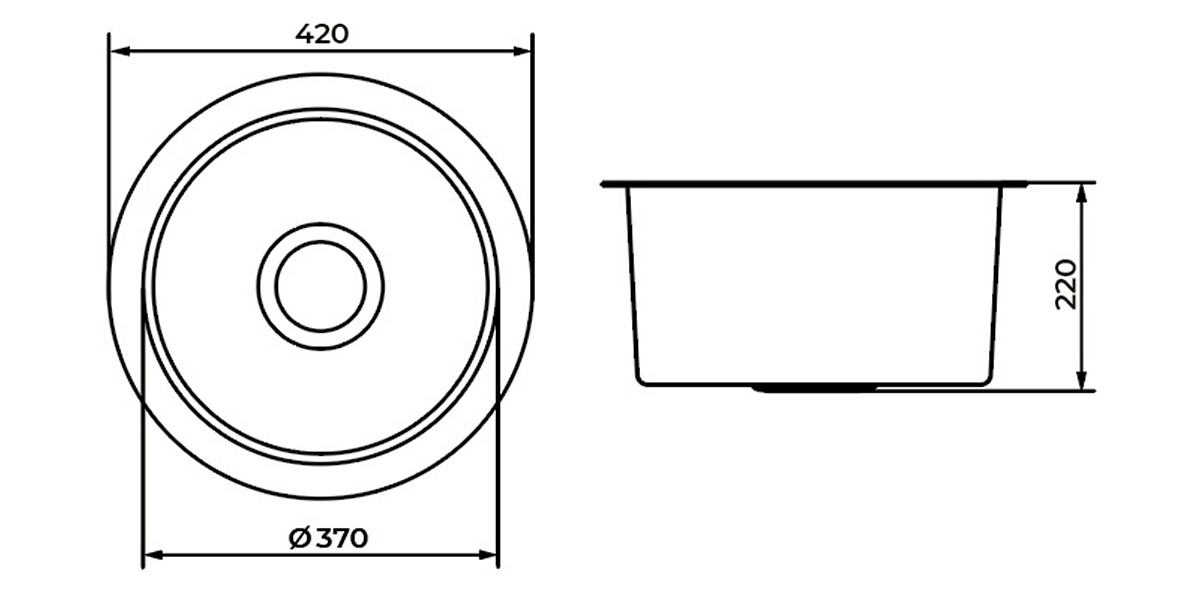 картинка Мойка для кухни Premial 4242 ROMANCE gold 