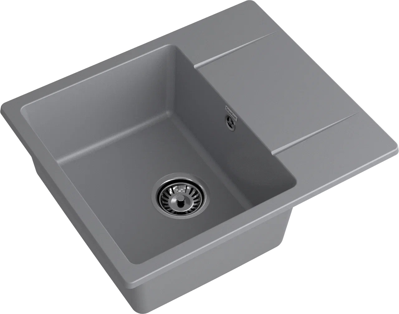 картинка Мойка для кухни Granfest GF-URBAN 258L темно-серый 