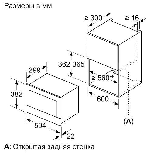 картинка Микроволновая печь встраиваемая Neff C17WR01G0  