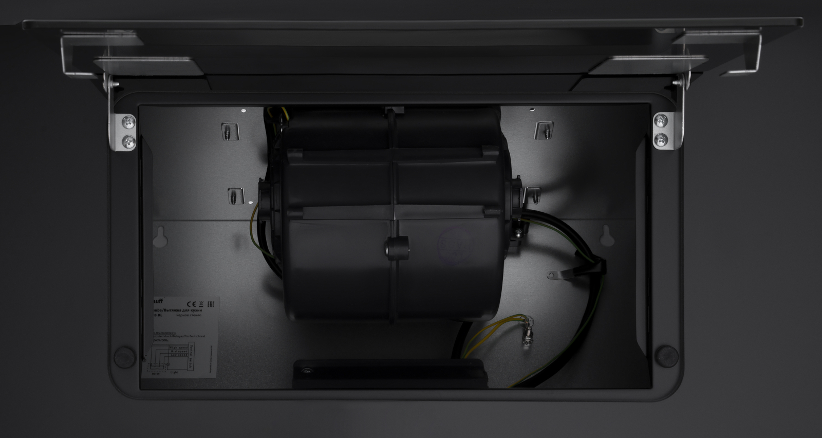 картинка Кухонная вытяжка Weissgauff Zaurak 60 PB BL 