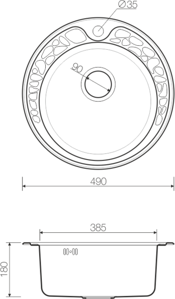 картинка Мойка для кухни Omoikiri TOVADA-49 