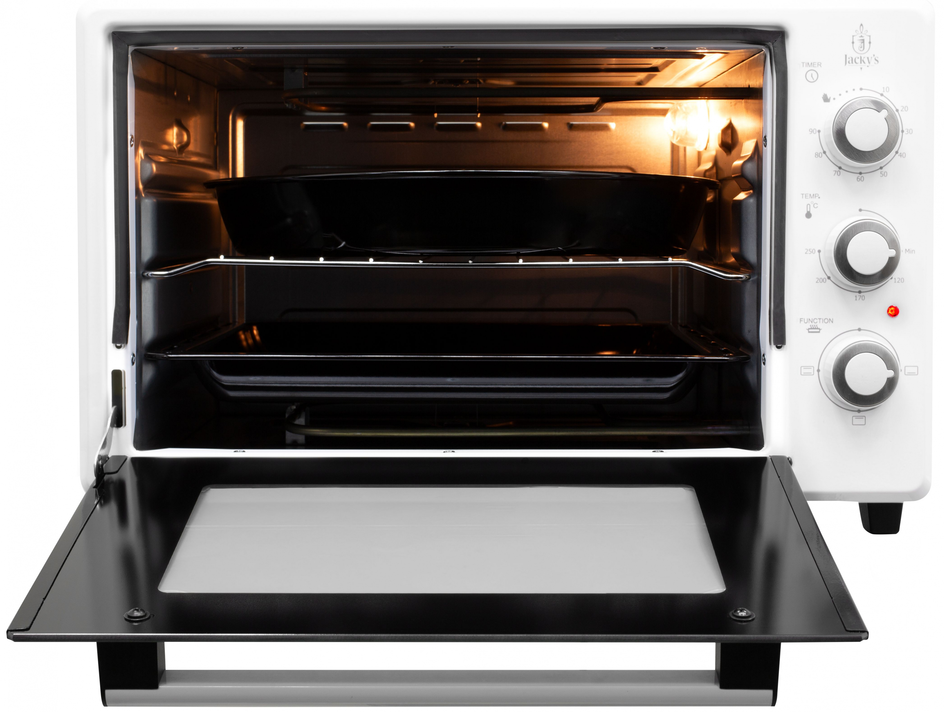 картинка Мини-печь Jacky's JO EW37M белый 