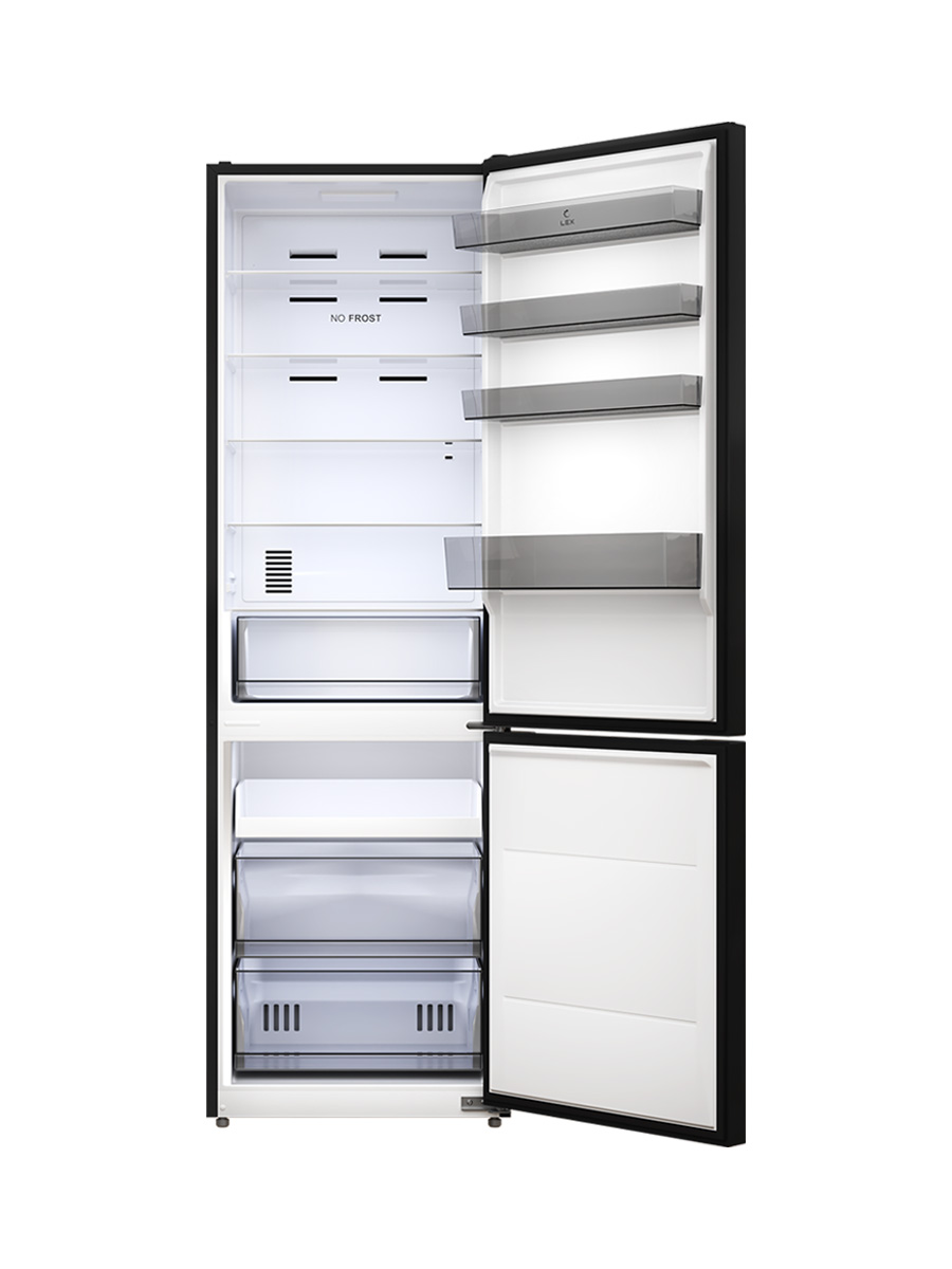 картинка Отдельностоящий холодильник Lex LKB201BLGIDMax Wind 