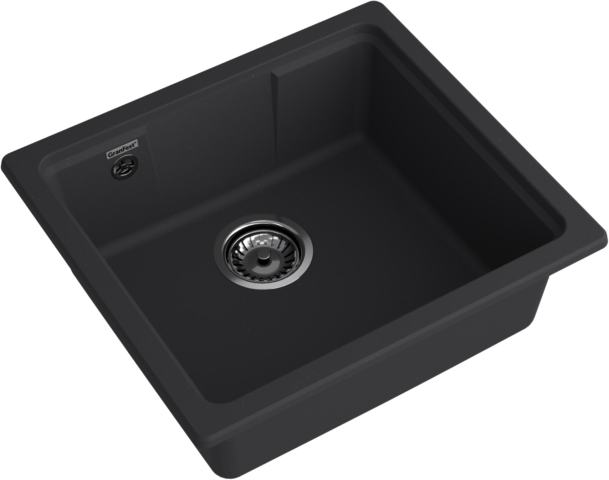 картинка |Discount| Кухонная мойка Granfest URBAN 4550 черный 