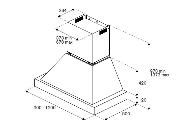 картинка Кухонная вытяжка Bertazzoni K90HERTX+KC36HERTAV слоновая кость 