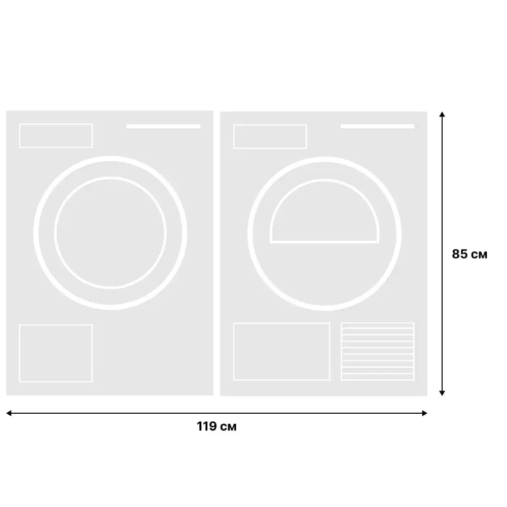 картинка Комплект ASKO Classic 1 (W2084.W/3 + T208C.W) 
