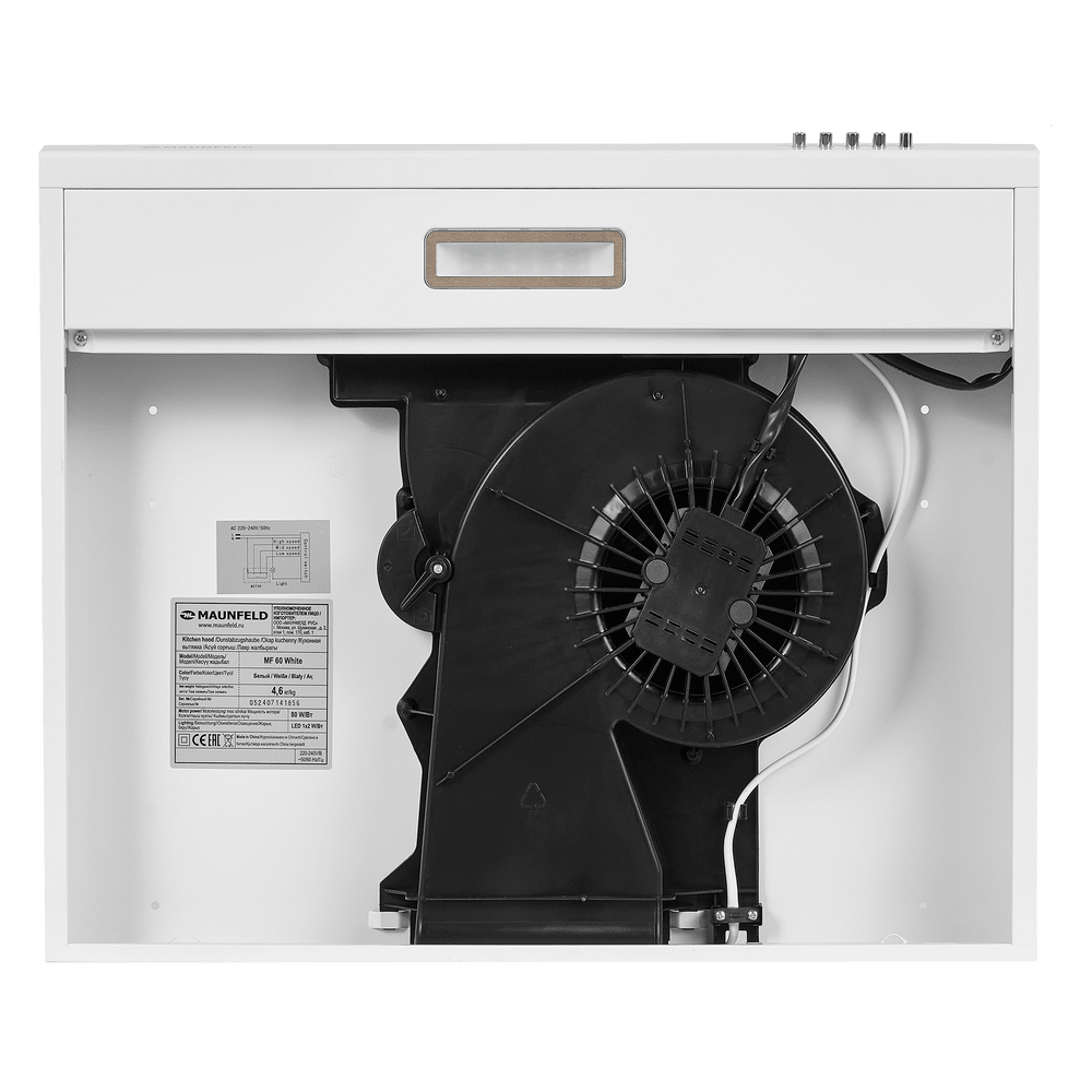 картинка Кухонная вытяжка Maunfeld MF 60 Белая 