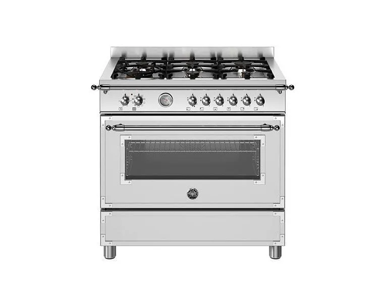 картинка Комбинированная кухонная плита Bertazzoni HER96L1EXT 