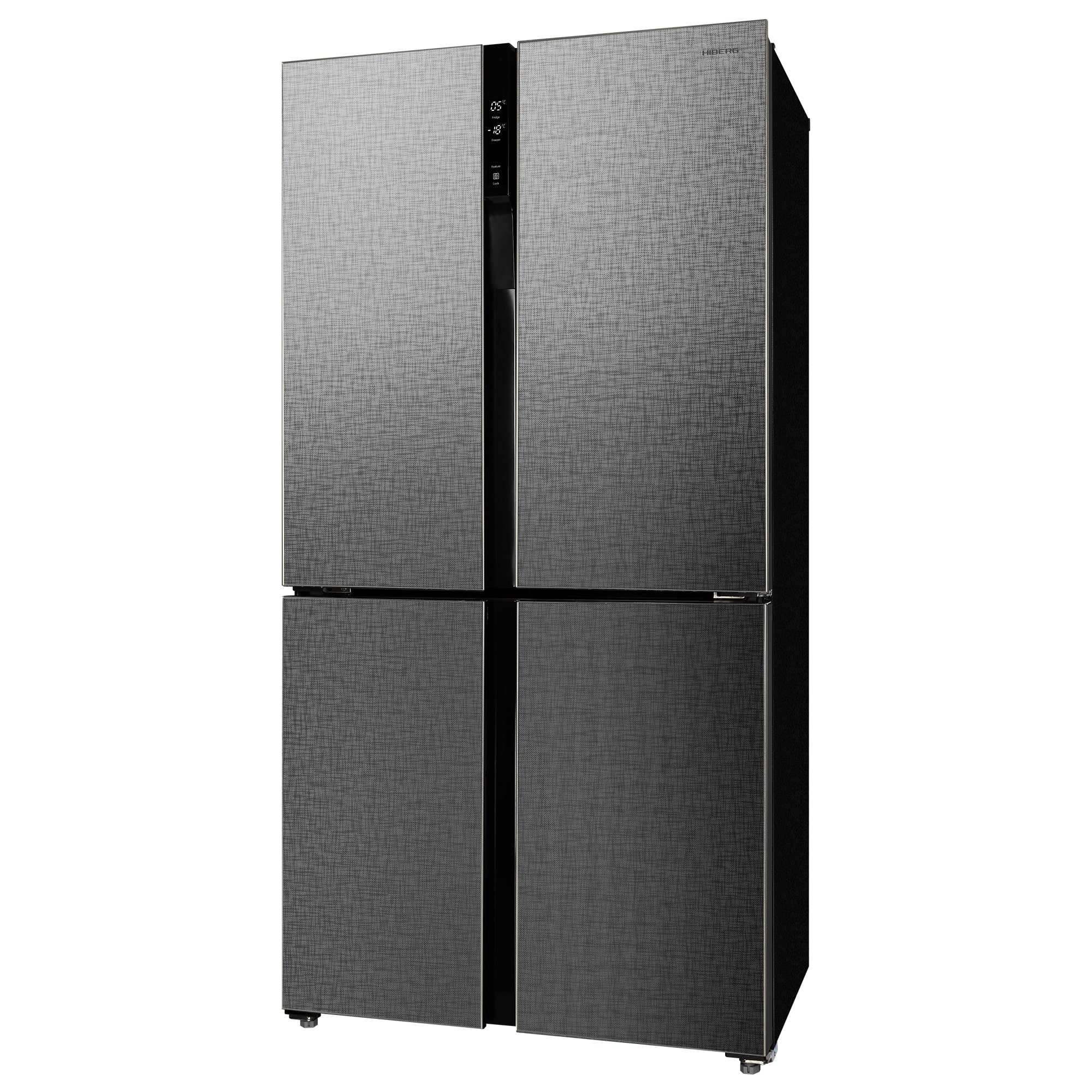 картинка Отдельностоящий холодильник Hiberg RFQ-500DX NFXQ INVERTER стальной лен  картинка Отдельностоящий холодильник Hiberg RFQ-500DX NFXQ INVERTER стальной лен