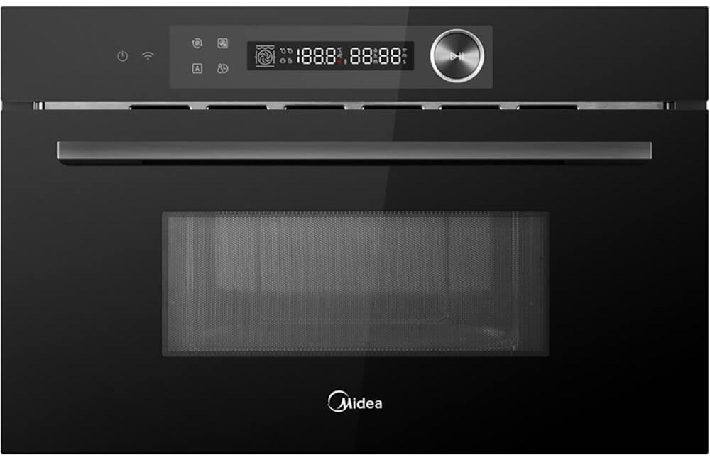картинка Микроволновая печь встраиваемая Midea MI9340GB-I черный  картинка Микроволновая печь встраиваемая Midea MI9340GB-I черный