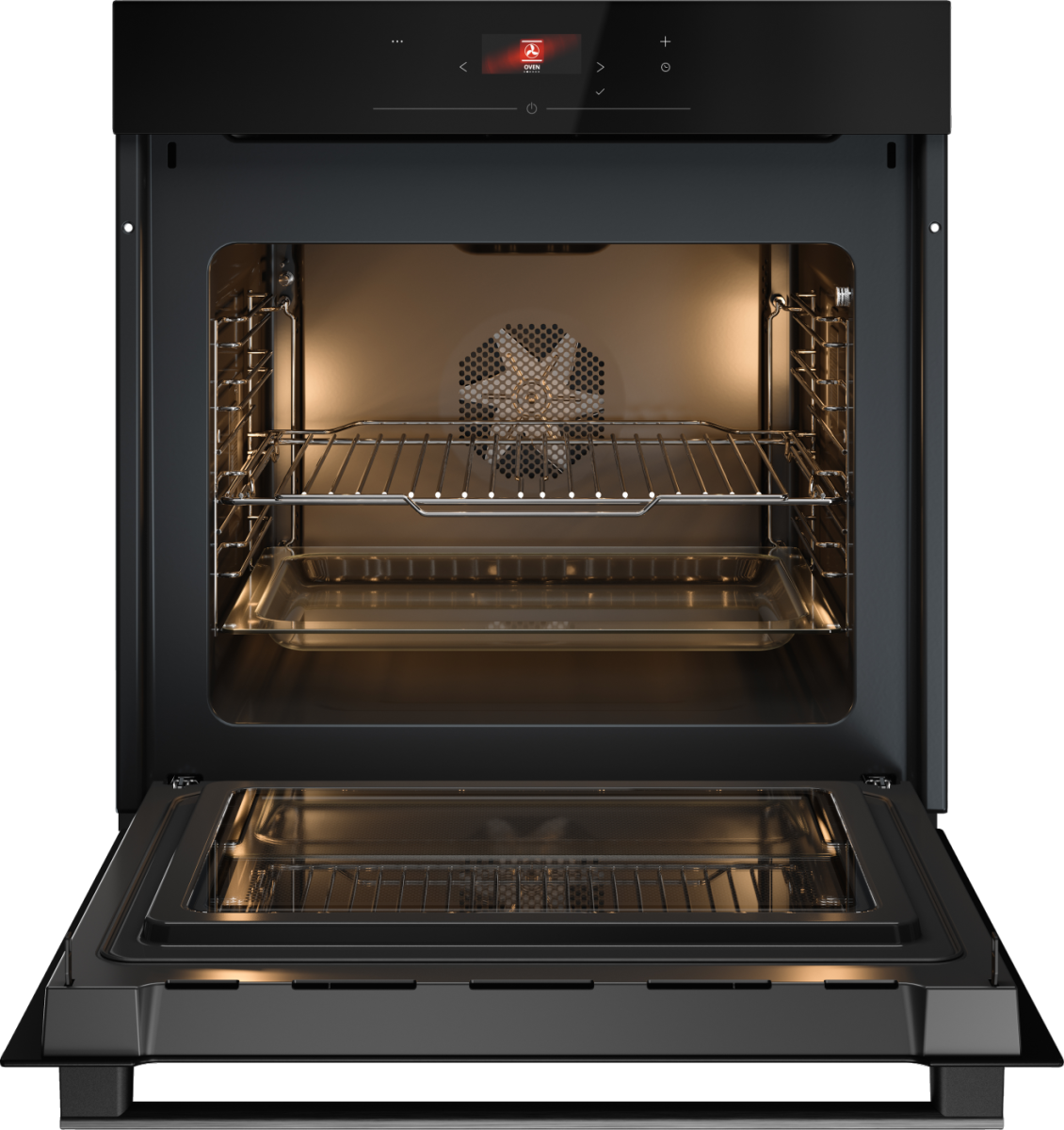 картинка Электрический духовой шкаф с функцией СВЧ Asko OCM26BGH черный 