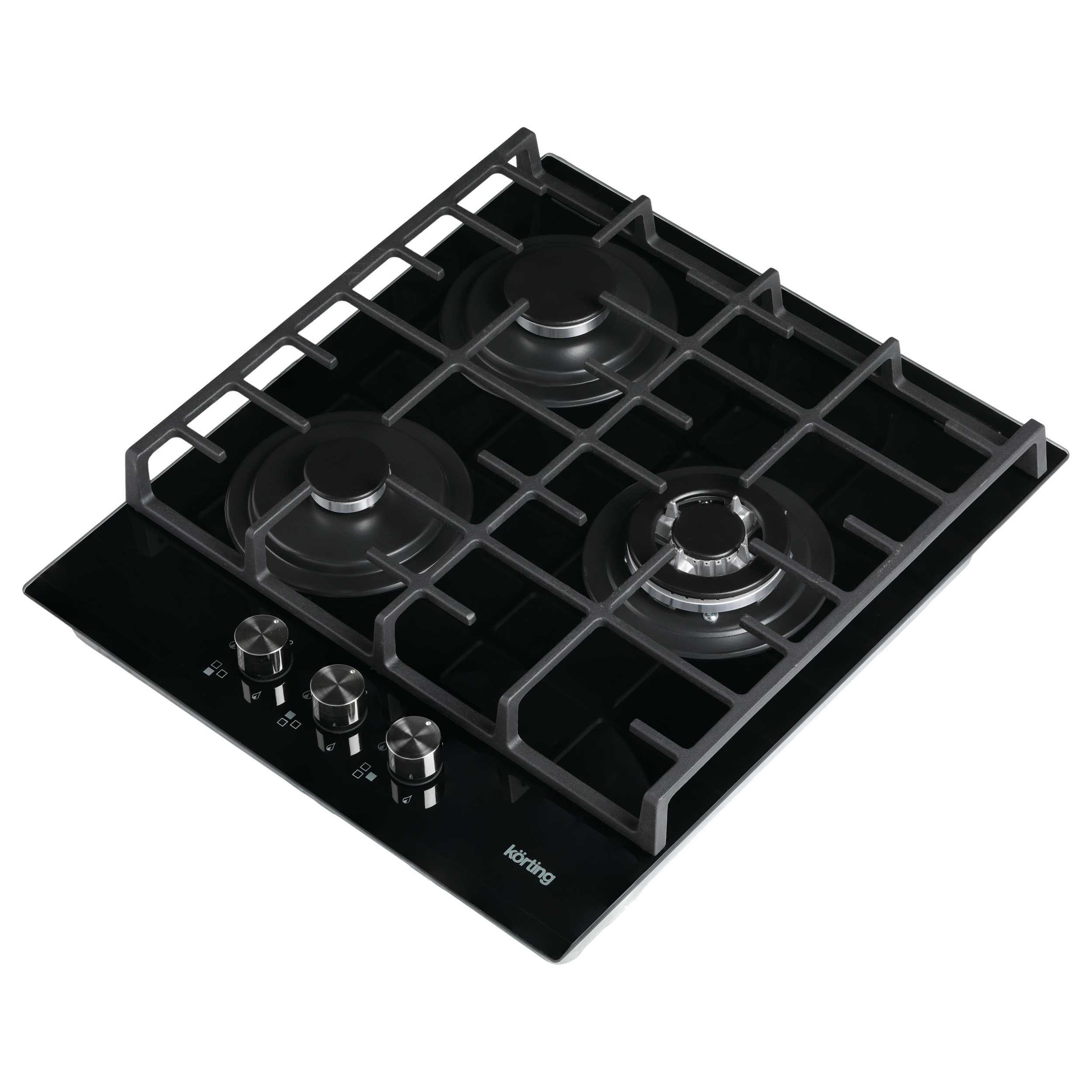 картинка Газовая варочная панель Korting HGG 4825 CTN черный 