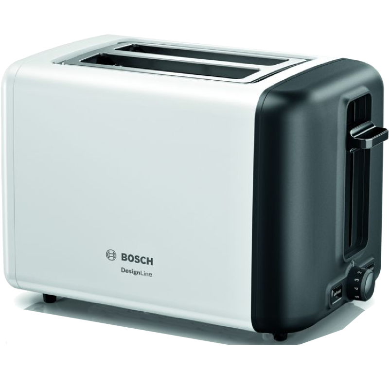 картинка Тостер Bosch TAT3P421 белый  картинка Тостер Bosch TAT3P421 белый