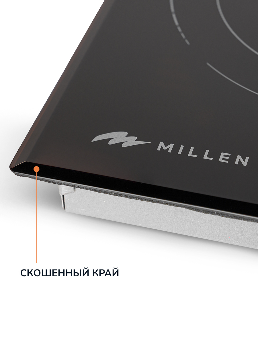 картинка Электрическая варочная панель MILLEN MEH 451 BL 