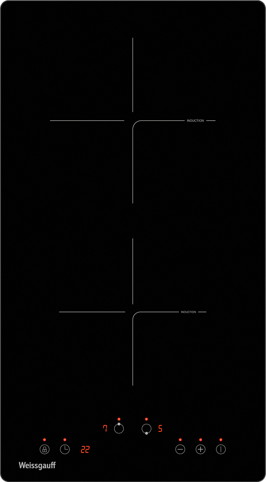картинка Индукционная варочная панель Weissgauff HI 32 BKS 