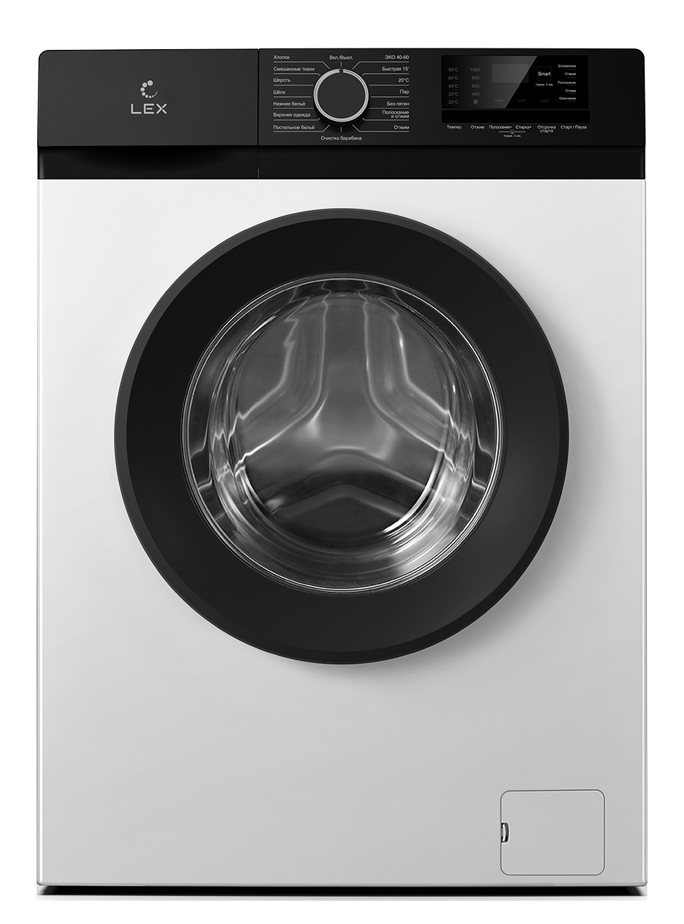 картинка Стиральная машина с функцией пара Lex LWM06010WBLD 