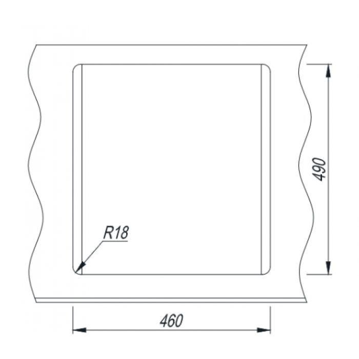 картинка Мойка для кухни Florentina КОМБИ-480 