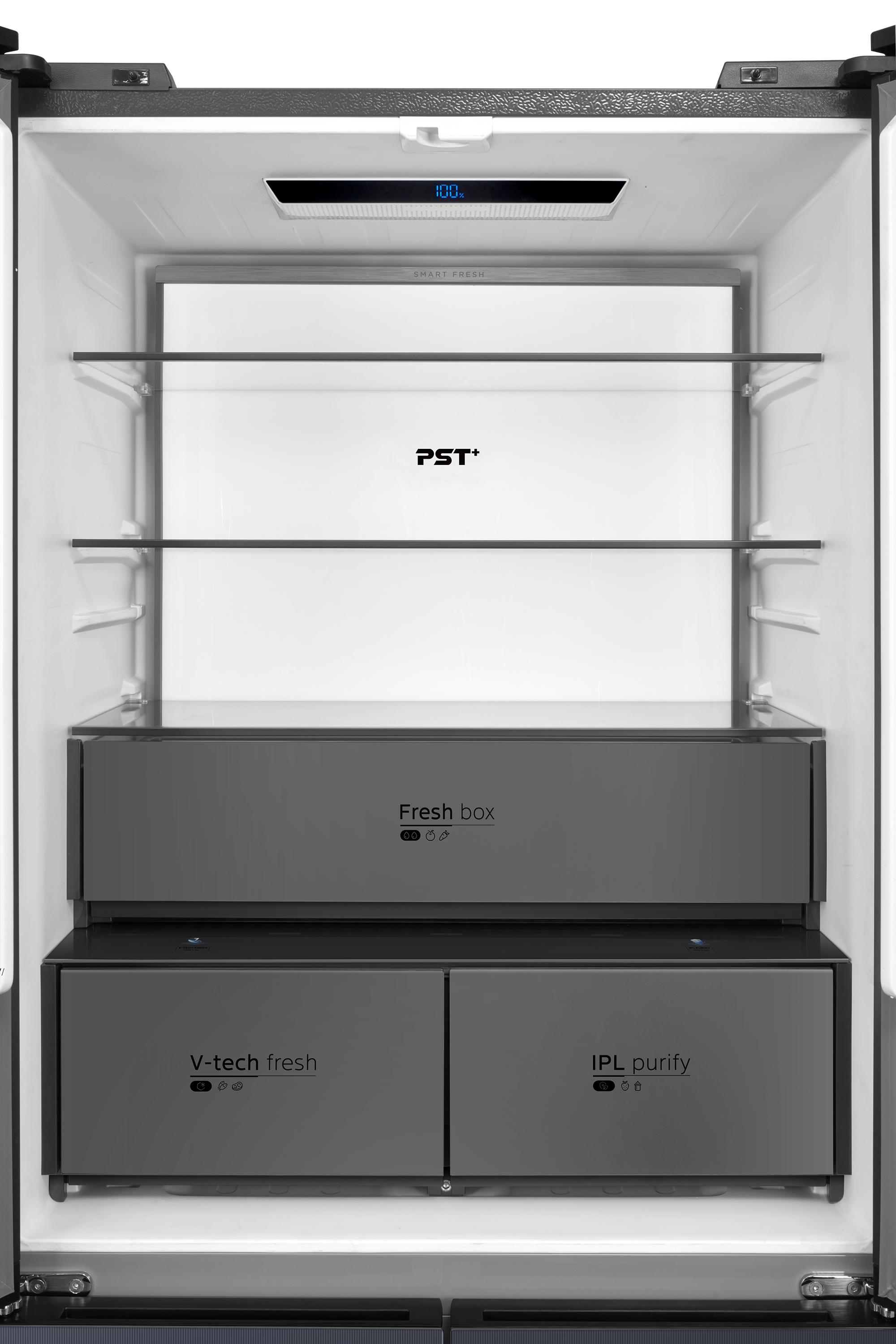 картинка Полувстраиваемый холодильник Midea MDRM706BIE70 