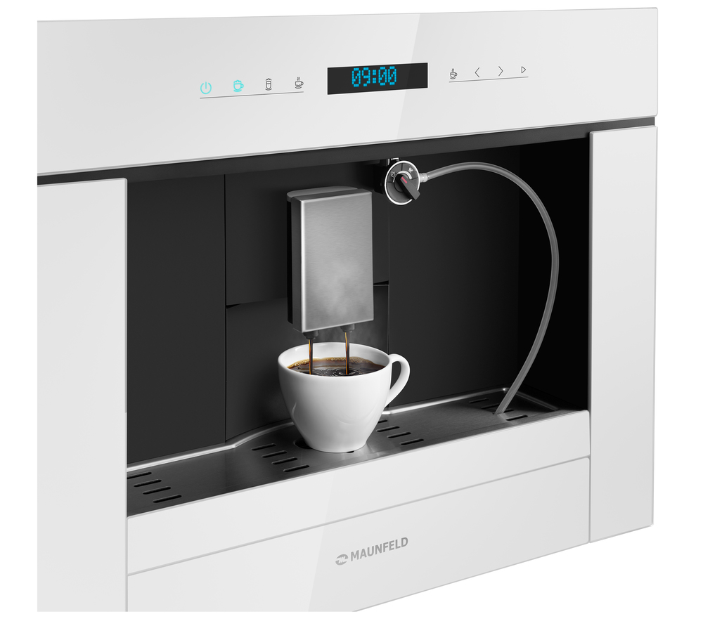 картинка Кофемашина Maunfeld AMCM1503W  картинка Кофемашина Maunfeld AMCM1503W