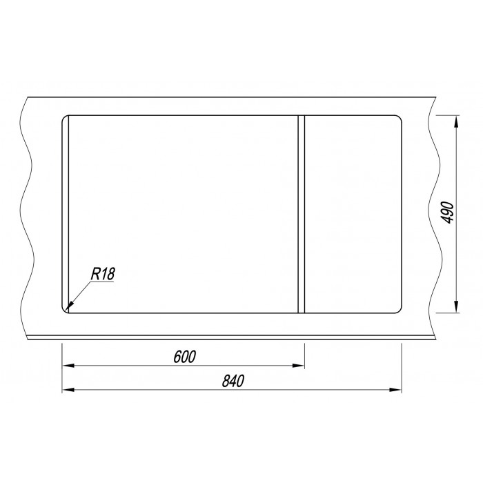 картинка Мойка для кухни Florentina РИВЬЕРА 860 