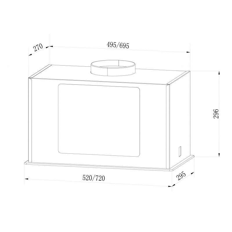 картинка Кухонная вытяжка Lex GS BLOC GS 900 WHITE 