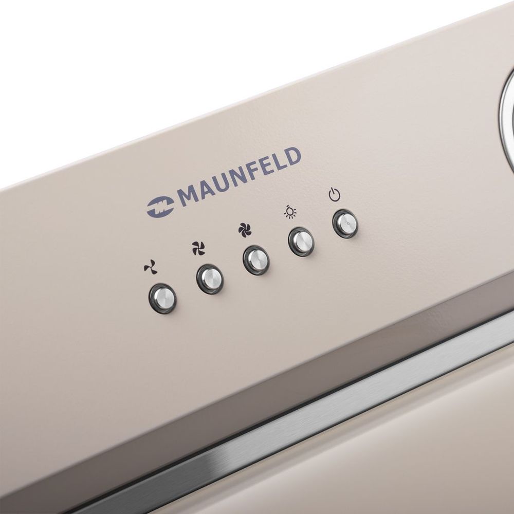 картинка Кухонная вытяжка Maunfeld TRAPEZE 602IG бежевый 