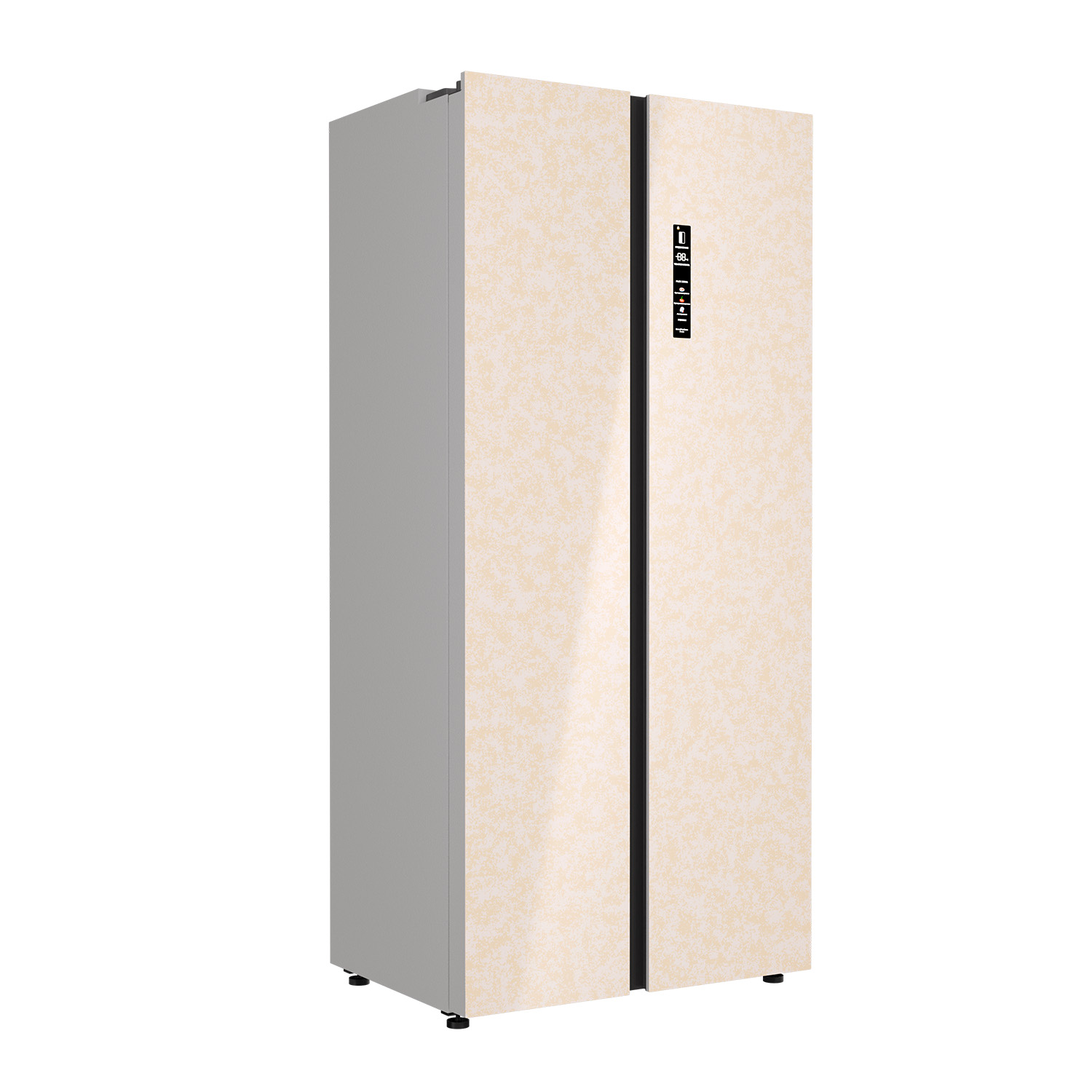 картинка Отдельностоящий холодильник Lex LSB525BGID мраморно-бежевый 