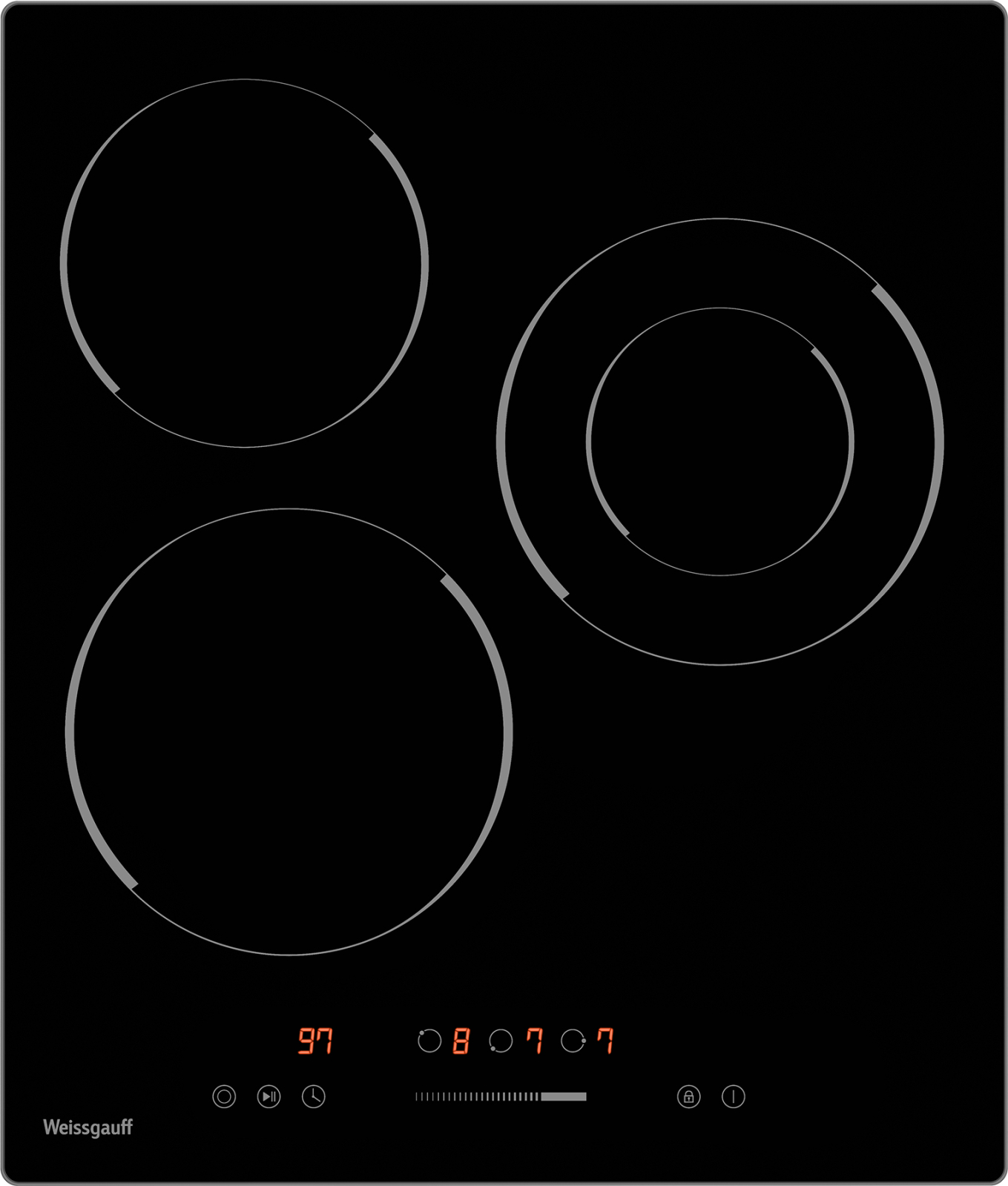 картинка Электрическая варочная панель Weissgauff HV 431 B 