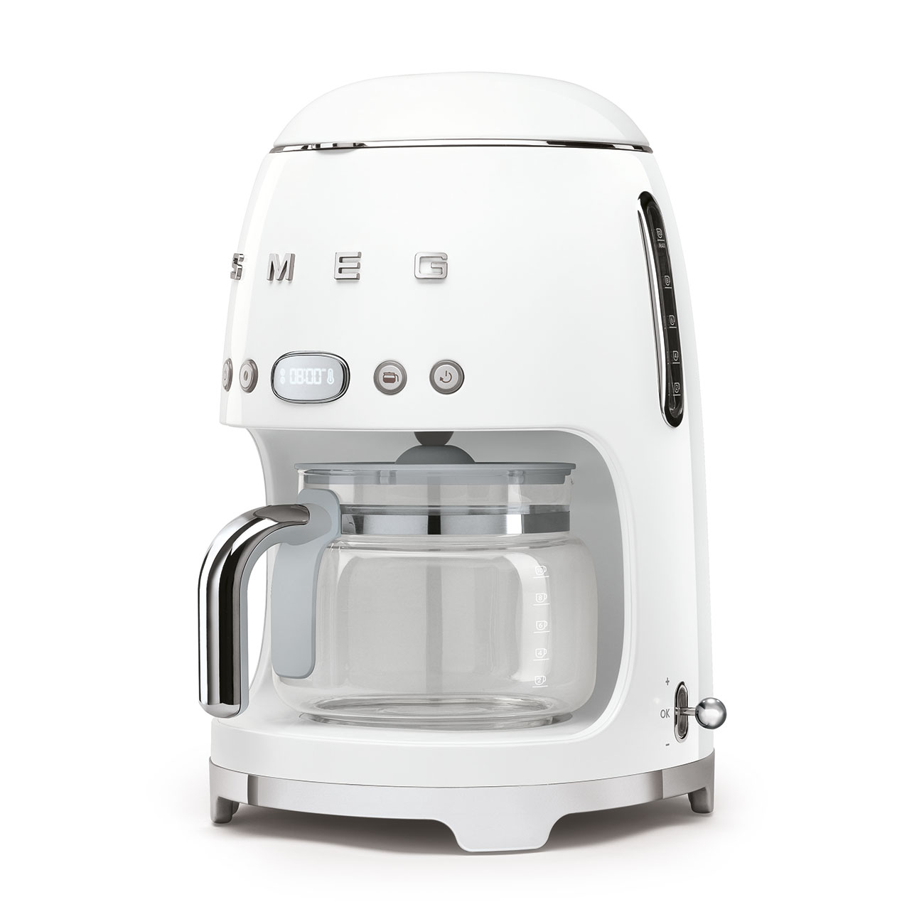картинка Кофеварка Smeg DCF02WHEU  картинка Кофеварка Smeg DCF02WHEU