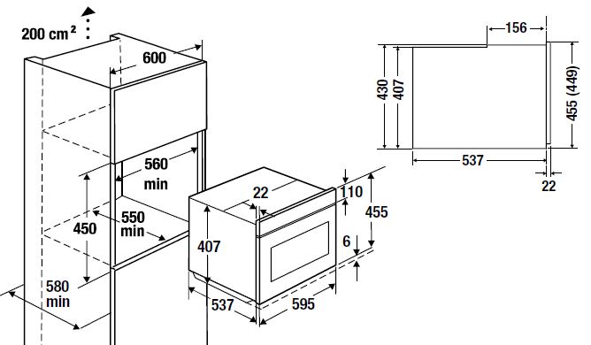 картинка Микроволновая печь Kuppersbusch CM 6330.0 S7 COPPER 