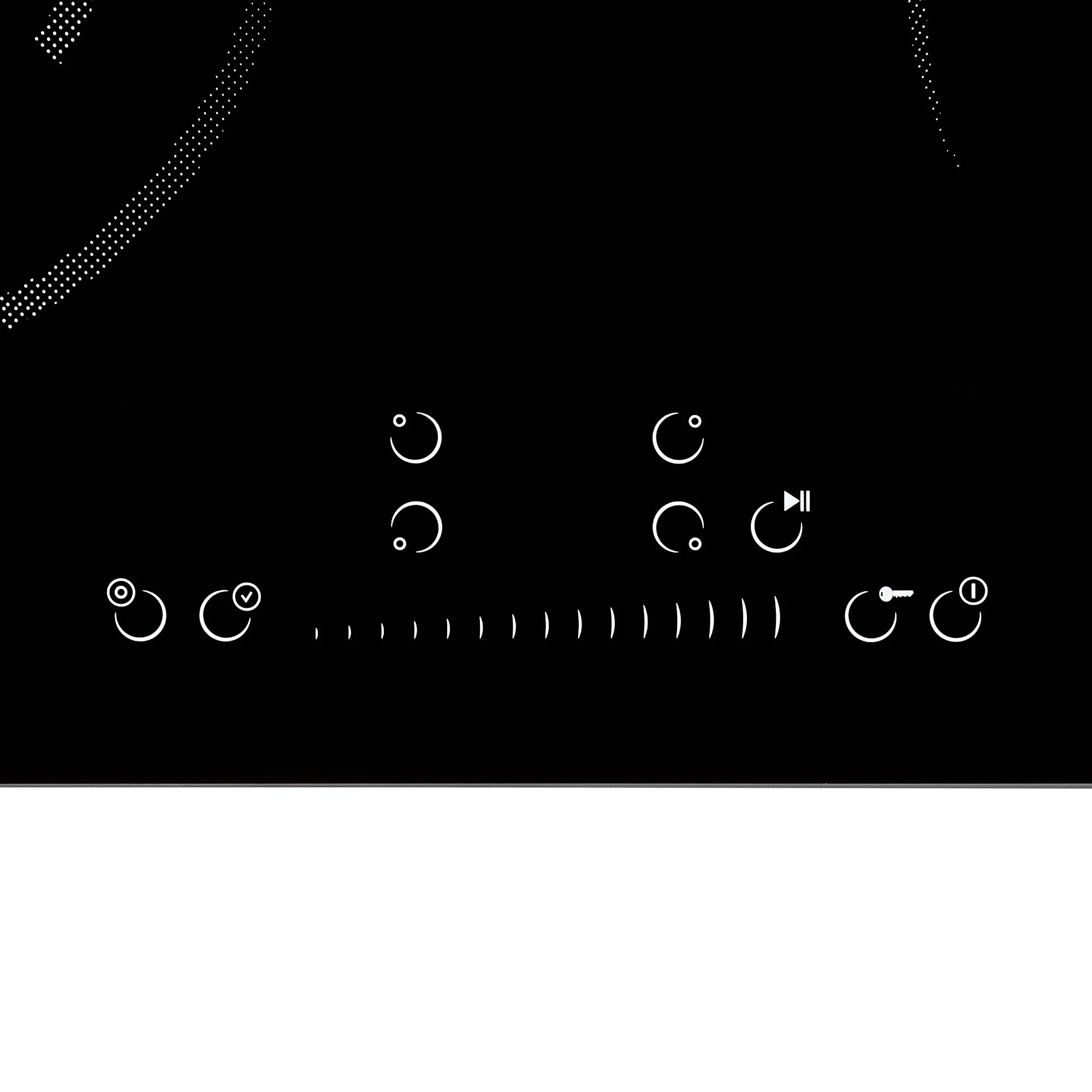 картинка |Discount| Электрическая варочная панель Krona LEGGIERO 60 BL черный 