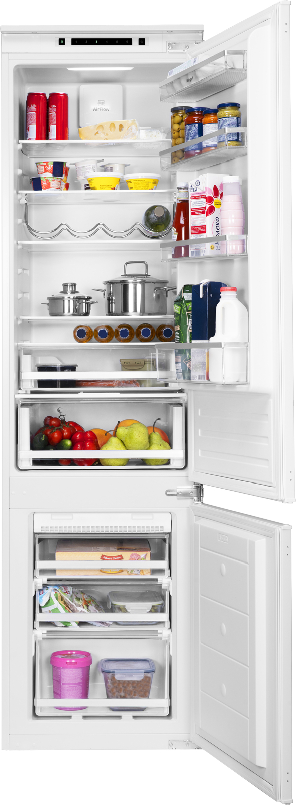 картинка Встраиваемый холодильник Weissgauff WRKI 195 WNF 