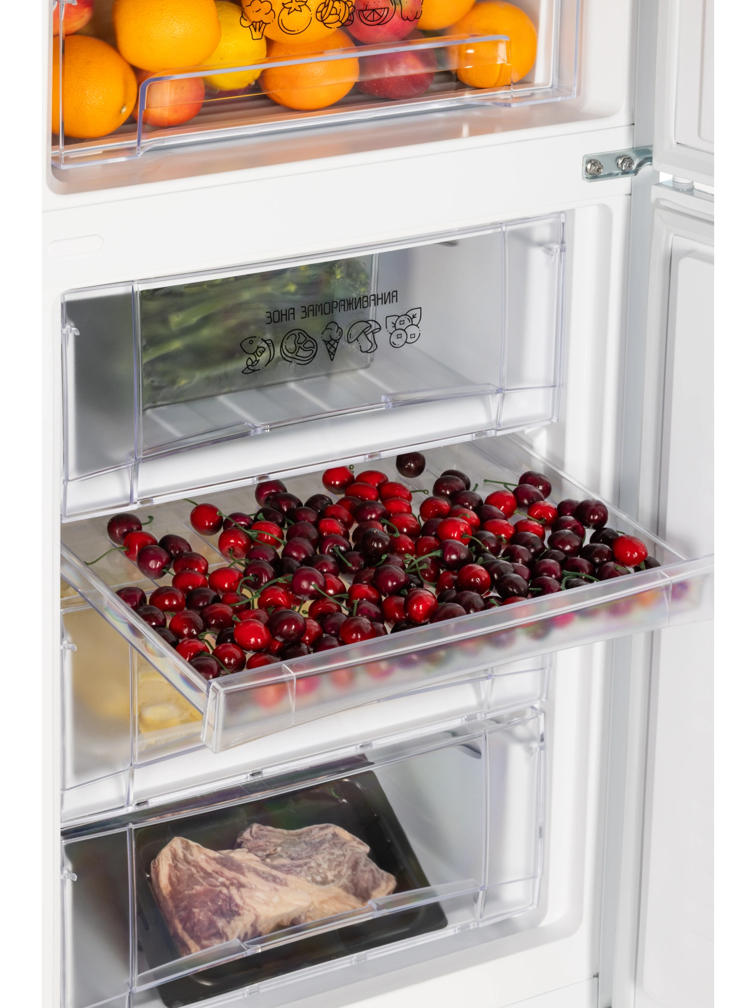 картинка Отдельностоящий холодильник Nord NRG 152 WTM белый 