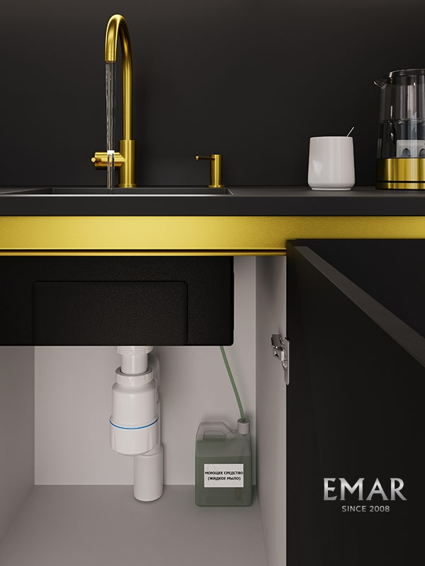 картинка Дозатор для мыла Emar ЕД-405  картинка Дозатор для мыла Emar ЕД-405