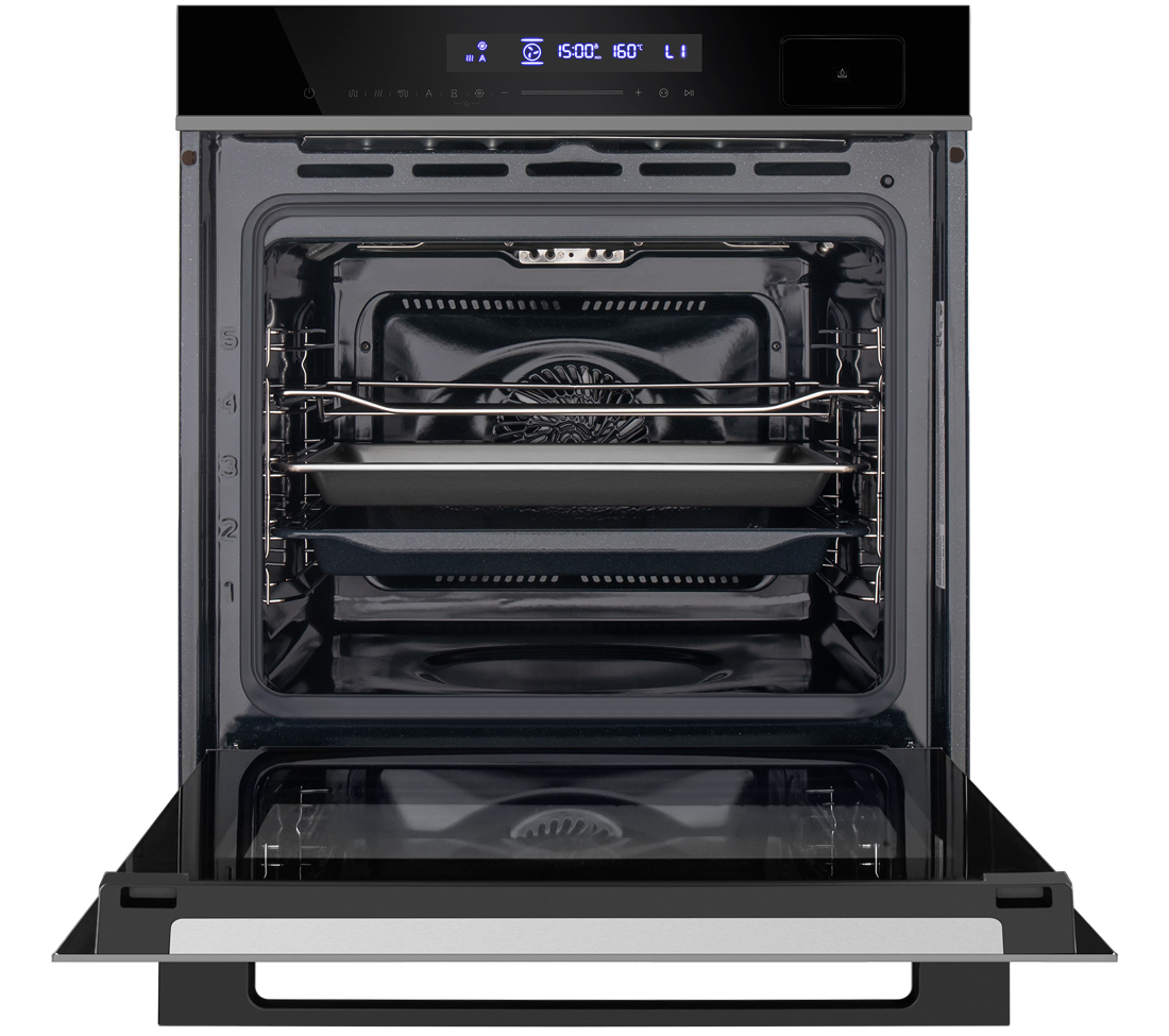 картинка Электрический духовой шкаф с паром Maunfeld MEOR7216STB 