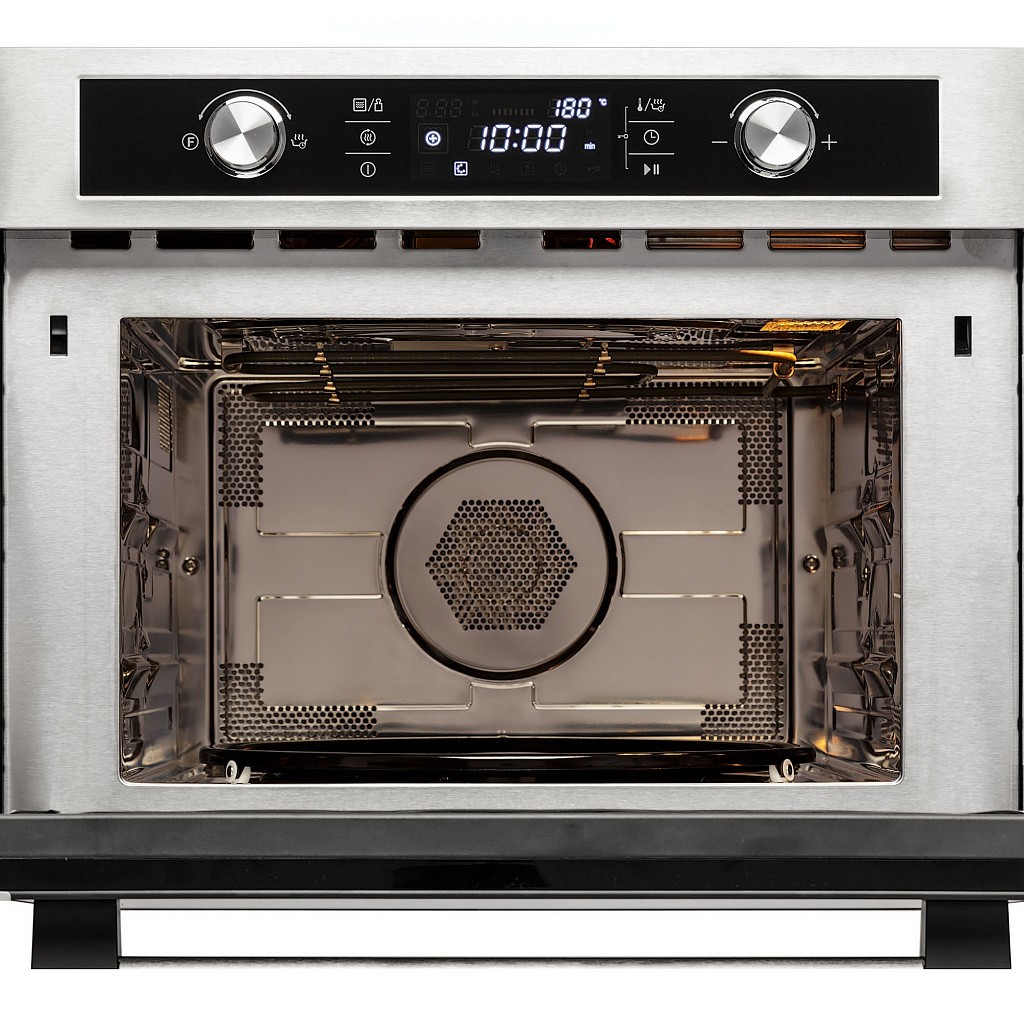 картинка Электрический духовой шкаф с функцией СВЧ Krona DUETTO 60 IX 