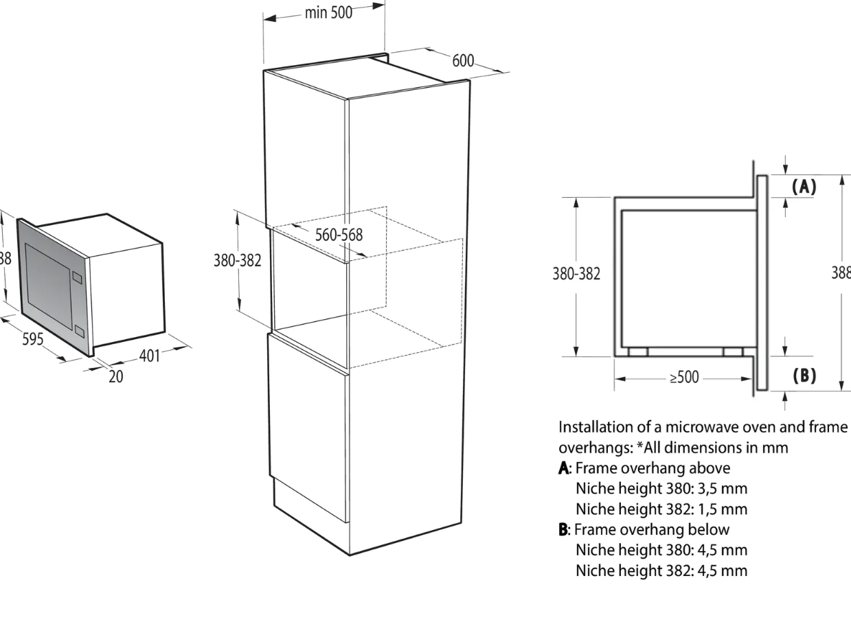 картинка Микроволновая печь с грилем Gorenje BMX251SG2BG 