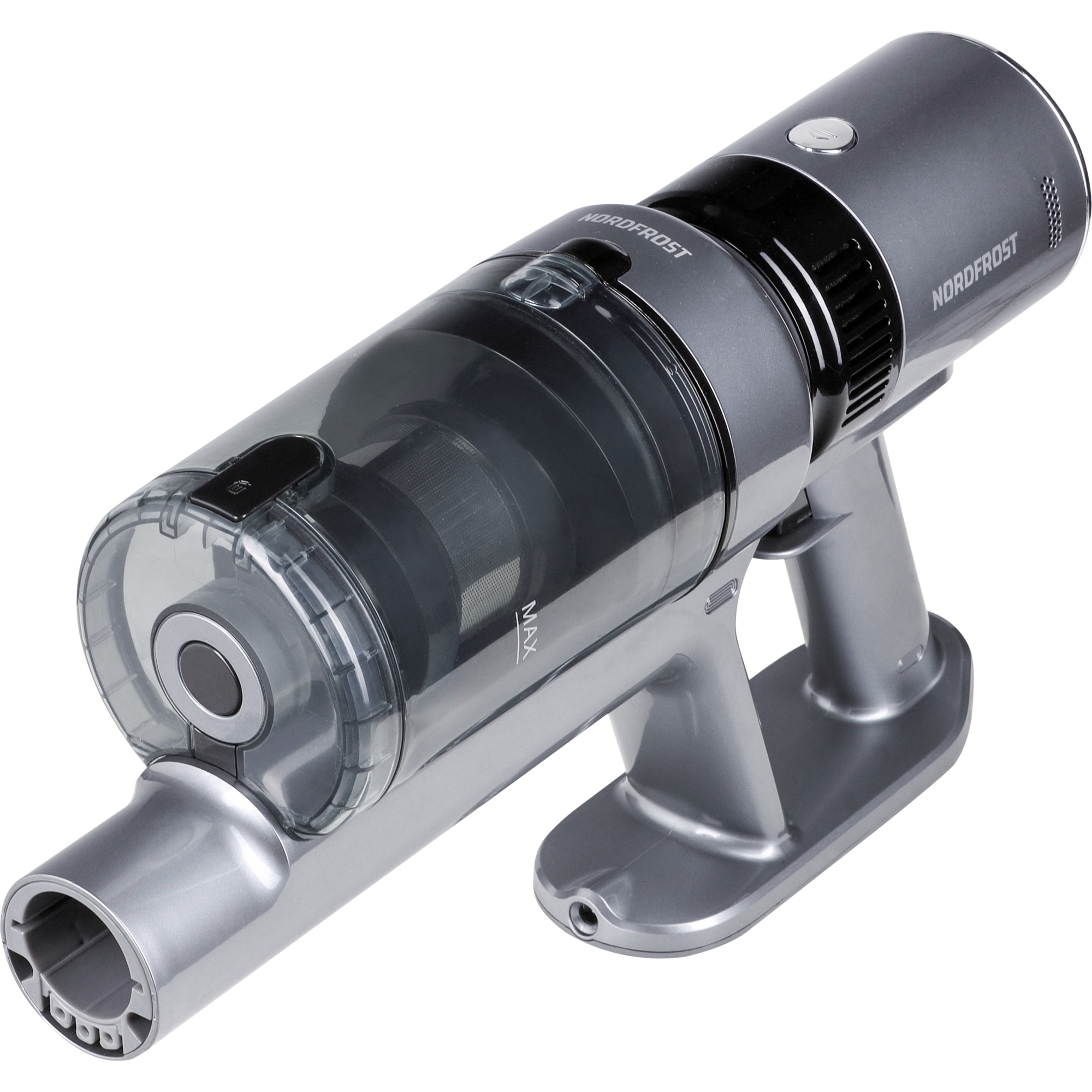 картинка Пылесос вертикальный беспроводной NordFrost V 400 Grey  картинка Пылесос вертикальный беспроводной NordFrost V 400 Grey