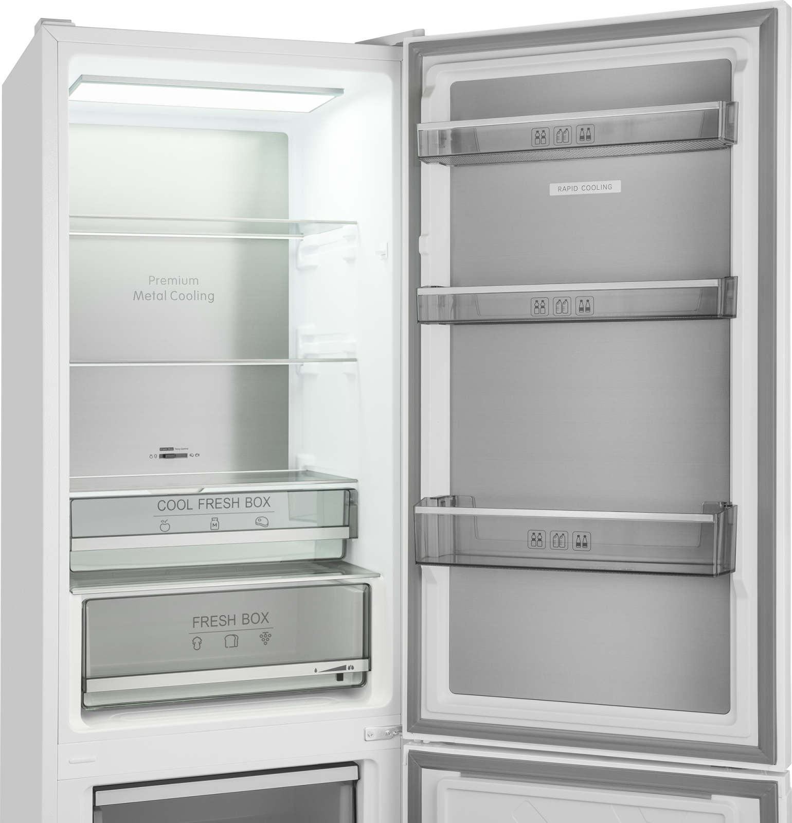 картинка Отдельностоящий холодильник Weissgauff WRK 2000 Premium Total NoFrost White 