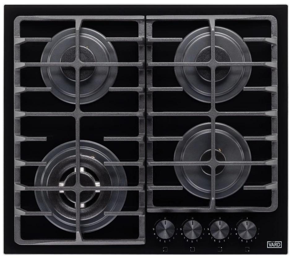 картинка Газовая варочная панель Vard VHLS6434K  картинка Газовая варочная панель Vard VHLS6434K