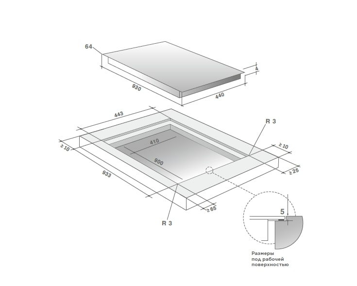 картинка Варочная панель De Dietrich DPI7766XP PLATINUM 